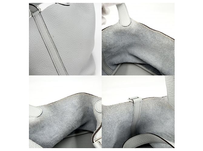 Hermès Hermes Picotin Lock PM Handtasche Blau - Ansicht 6