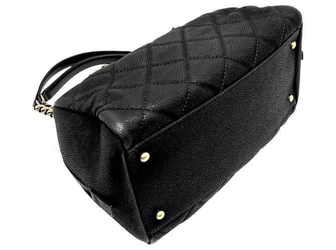 Borsa Matelassé Coco Mark da donna Chanel Nero - vista 3