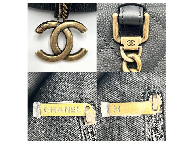 Borsa Matelassé Coco Mark da donna Chanel Nero - vista 5