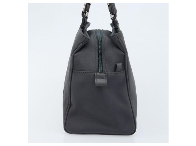 Salvatore Ferragamo Vala Canvas Marrone - vista 4