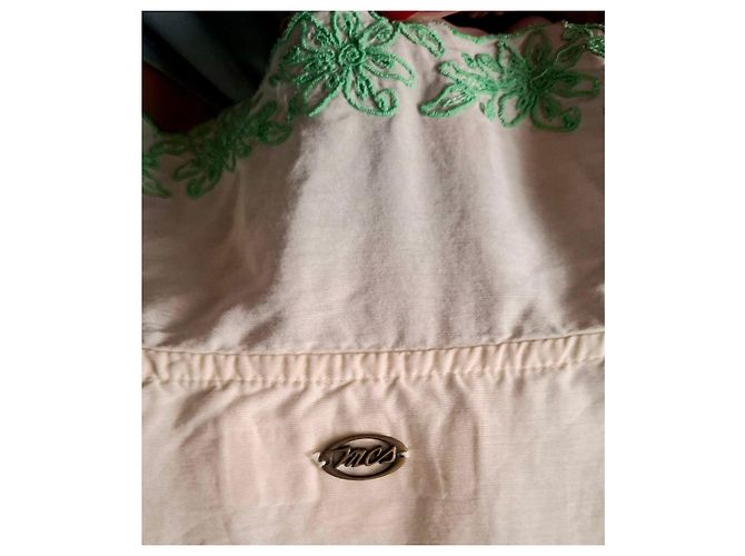 Autre Marque Blusa Bordada Marlboro Classics Rosa Blanco Verde - vista 13