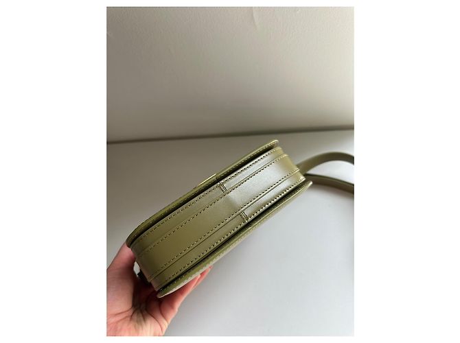 Apc A.P.C. Borsa Grace in pelle verde - vista 11