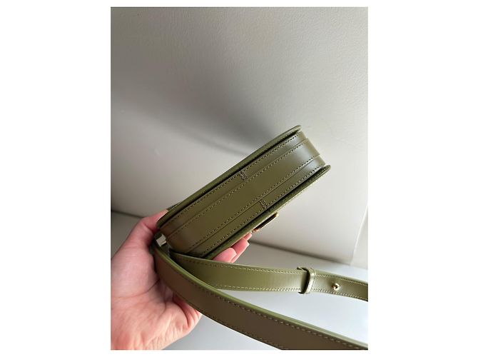 Apc A.P.C. Borsa Grace in pelle verde - vista 16