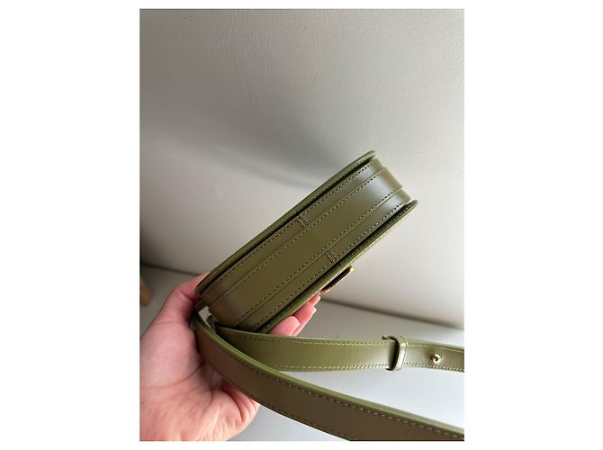 Apc A.P.C. Borsa Grace in pelle verde - vista 19
