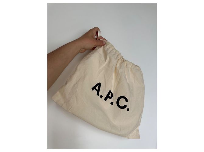 Apc A.P.C. Borsa Grace in pelle verde - vista 9