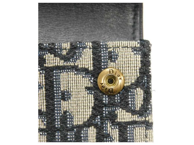 Monedero Christian Dior Negro Beige Azul marino - vista 7