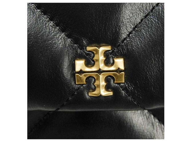 Mini borsa flap trapuntata Kira Diamond Tory Burch Nero - vista 11