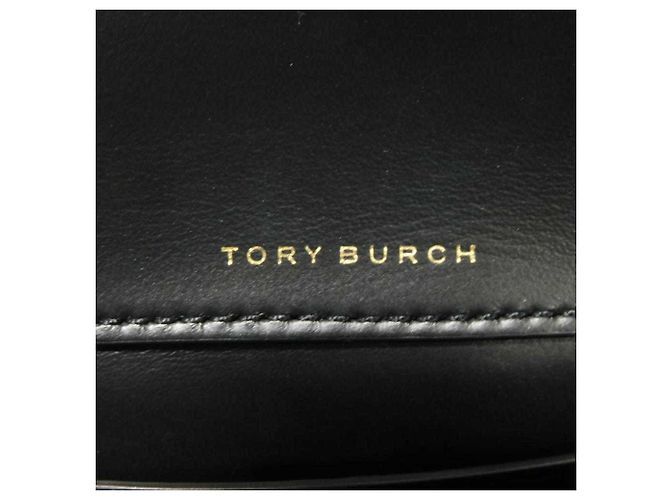 Mini borsa flap trapuntata Kira Diamond Tory Burch Nero - vista 7