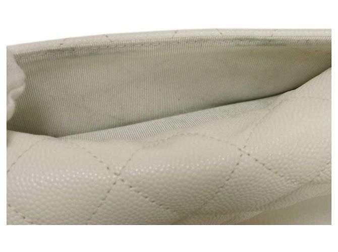 Chanel Matelassé Medium Tri-fold Wallet Weiß - Ansicht 21