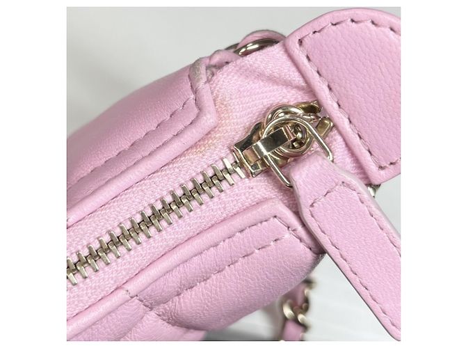 Borsa a tracolla Hobo Small da donna Chanel Rosa - vista 8