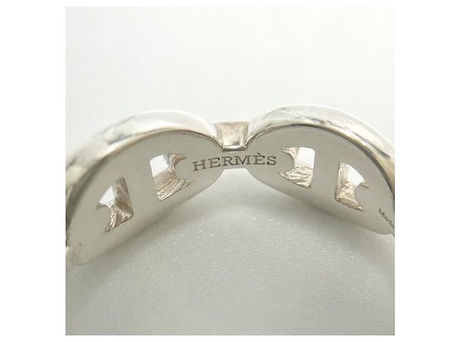 Hermès Hermes Chaine d'Ancre Enchainée Silberring - Ansicht 3