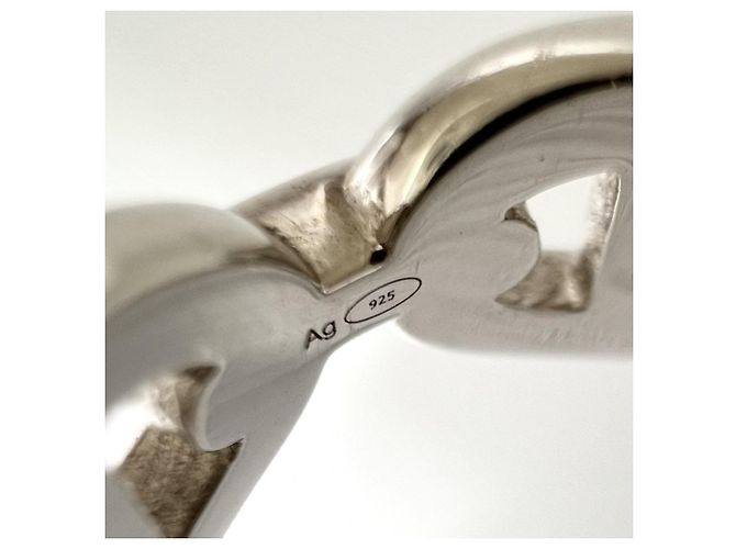 Hermès Hermes Chaine d'Ancre Enchainée Silberring - Ansicht 6