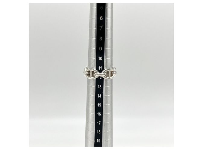 Hermès Hermes Chaine d'Ancre Enchainée Silberring - Ansicht 7