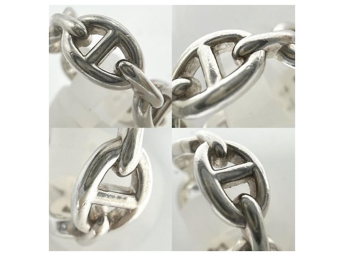 Hermès Hermes Chaine d'Ancre Enchainée Silberring - Ansicht 8
