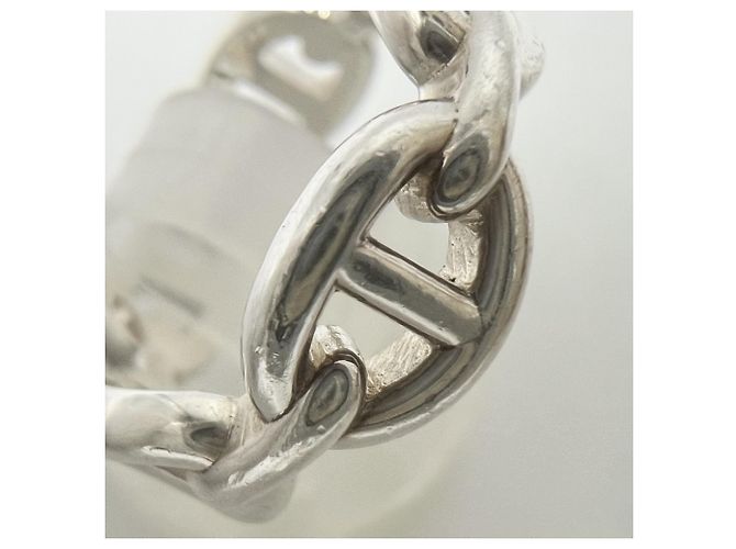 Hermès Hermes Chaine d'Ancre Enchainée Silberring - Ansicht 9