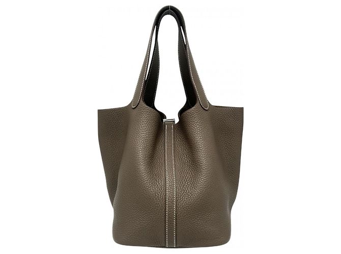 Hermès Bolsa Hermes Picotin Lock MM Taupe - Ansicht 2