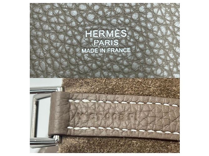 Hermès Bolsa Hermes Picotin Lock MM Taupe - Ansicht 5