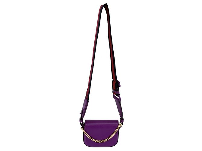 Borsa Mini Horsebit 1955 da donna Gucci Porpora - vista 2
