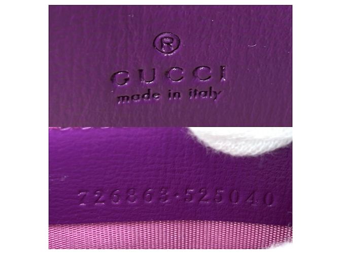 Borsa Mini Horsebit 1955 da donna Gucci Porpora - vista 5