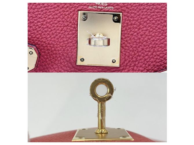 Hermès Borsa Hermes Kelly 28 Orange Red Rosso - vista 6
