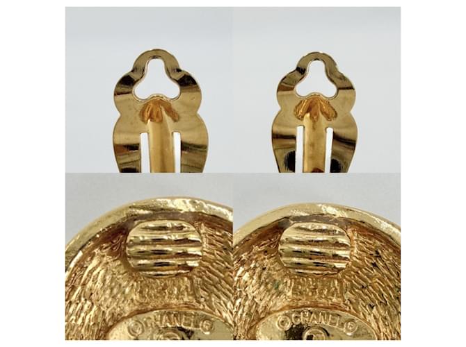 Orecchini a clip dorati Chanel D'oro - vista 3