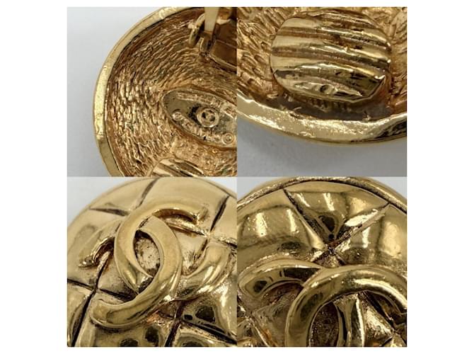 Orecchini a clip dorati Chanel D'oro - vista 5