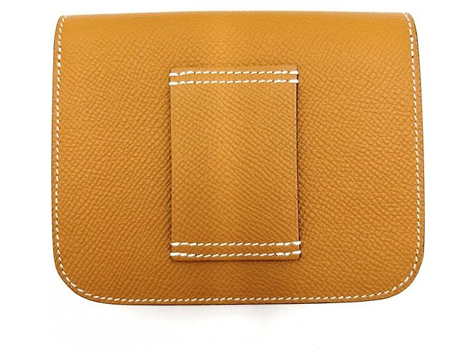 Hermès Hermes Constance Slim Bi-fold Wallet Braun - Ansicht 2