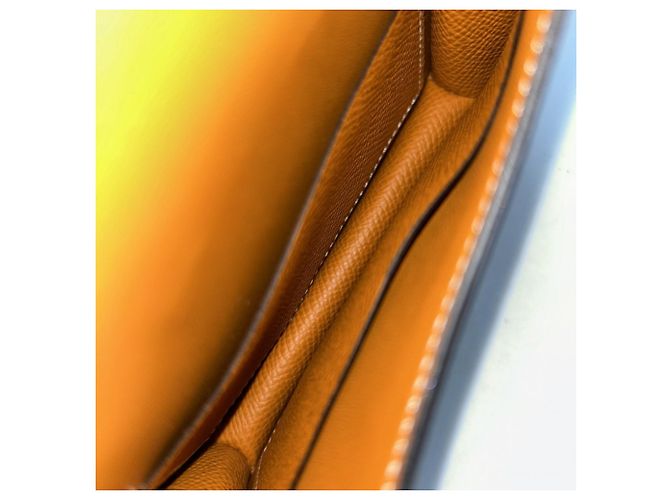 Hermès Hermes Constance Slim Bi-fold Wallet Braun - Ansicht 4