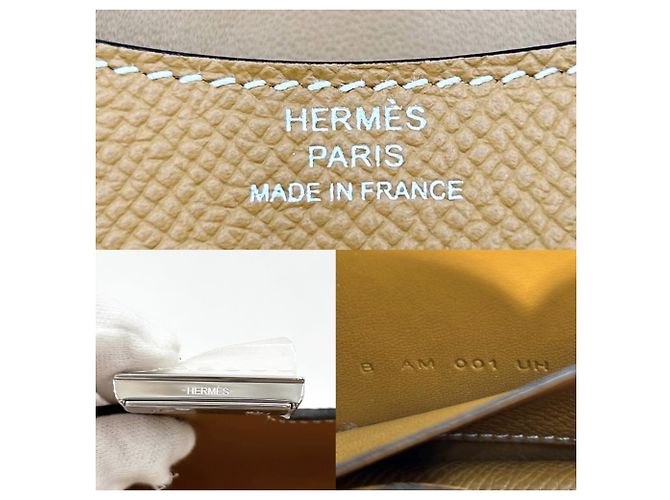 Hermès Hermes Constance Slim Bi-fold Wallet Braun - Ansicht 5