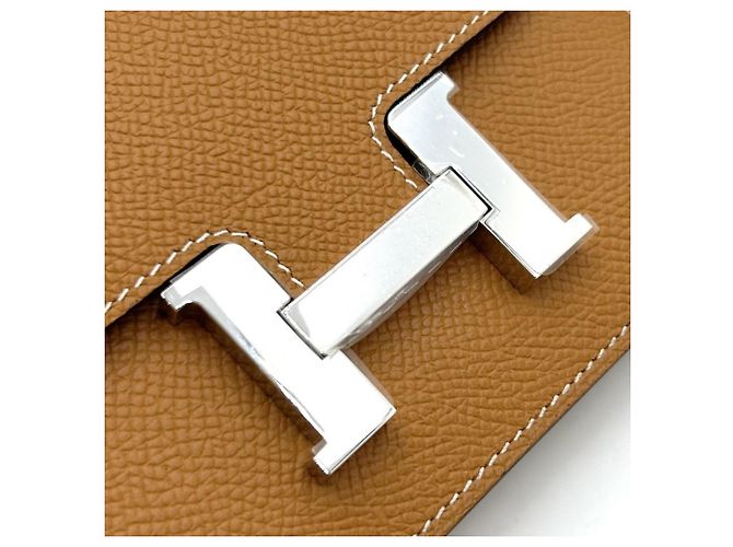 Hermès Hermes Constance Slim Bi-fold Wallet Braun - Ansicht 6