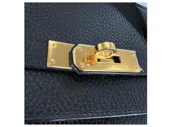 Hermès Hermes Birkin 35 Handtasche Schwarz - Ansicht 12