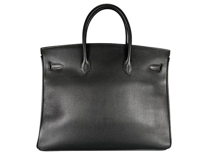 Hermès Hermes Birkin 35 Handtasche Schwarz - Ansicht 2