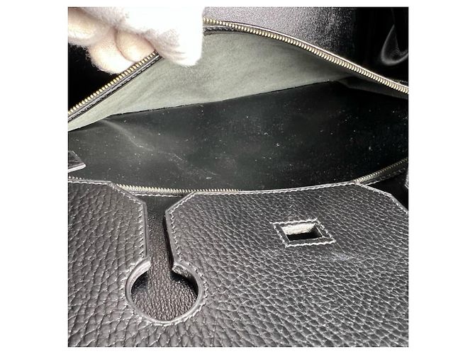 Hermès Hermes Birkin 35 Handtasche Schwarz - Ansicht 7