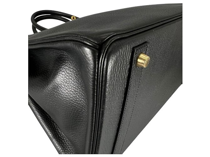 Hermès Hermes Birkin 35 Handtasche Schwarz - Ansicht 8