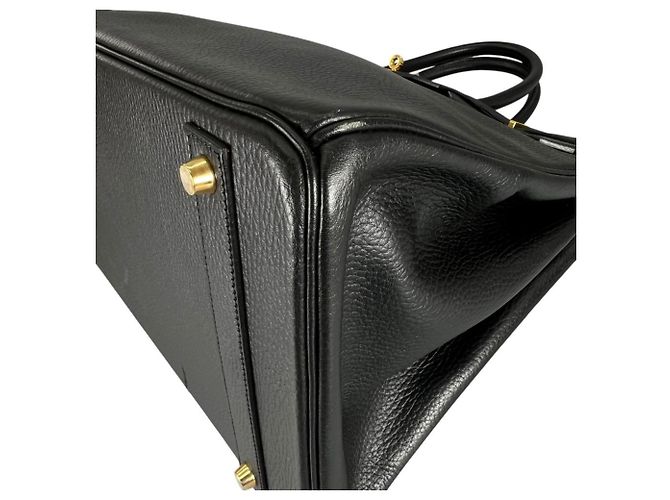Hermès Hermes Birkin 35 Handtasche Schwarz - Ansicht 9