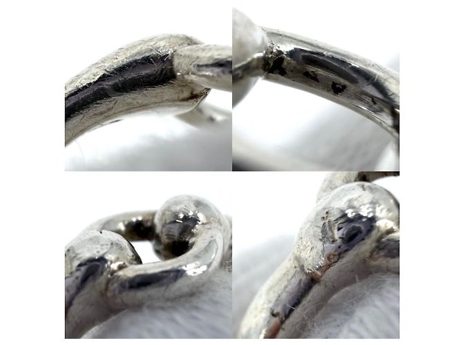 Ring Hermès Anillo con diseño de bocado de caballo en plata Hermes - vista 5