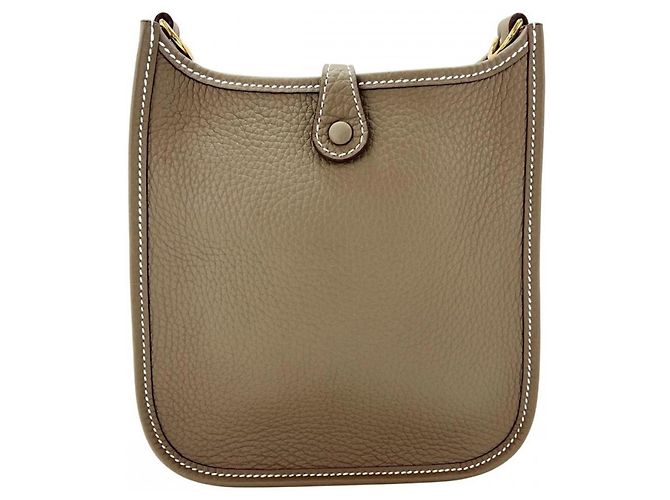 Hermès Borsa a tracolla Hermes Evelyne TPM Beige - vista 2