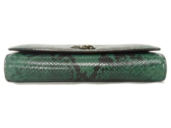 Clutch con catena Varenne Jimmy Choo Verde - vista 10