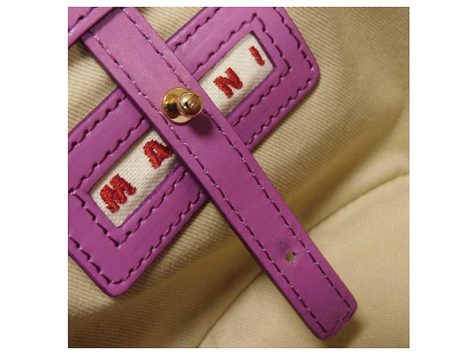 Marni Tropicalia Micro Handbag Lila - Ansicht 10
