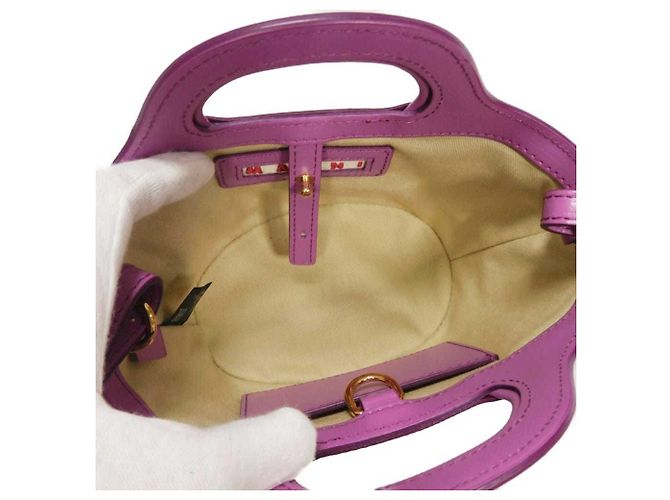 Marni Tropicalia Micro Handbag Lila - Ansicht 5
