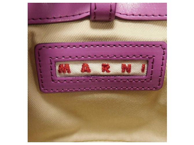 Marni Tropicalia Micro Handbag Lila - Ansicht 6