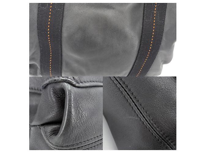 Hermès Borsa a tracolla Hermes Men's Caravan Horizontal MM Nero - vista 10