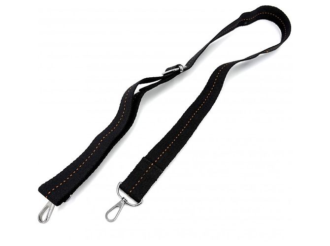 Hermès Borsa a tracolla Hermes Men's Caravan Horizontal MM Nero - vista 12