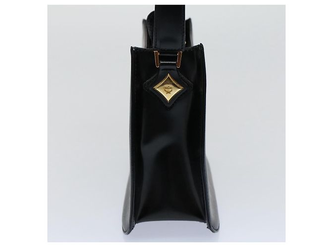 MCM Vintage Vicetos Leather Nero - vista 4