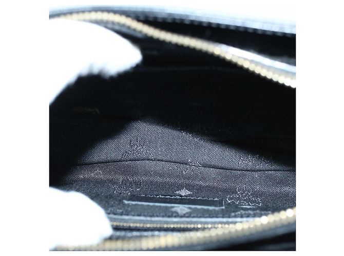 MCM Vintage Vicetos Leather Nero - vista 5