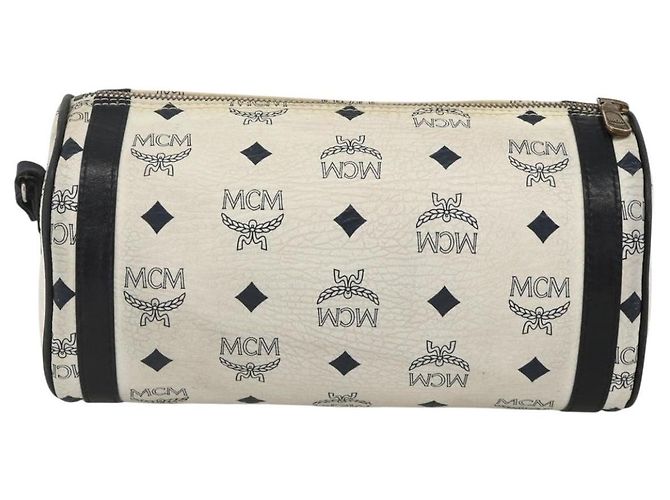 MCM Visetos Leder Weiß - Ansicht 2