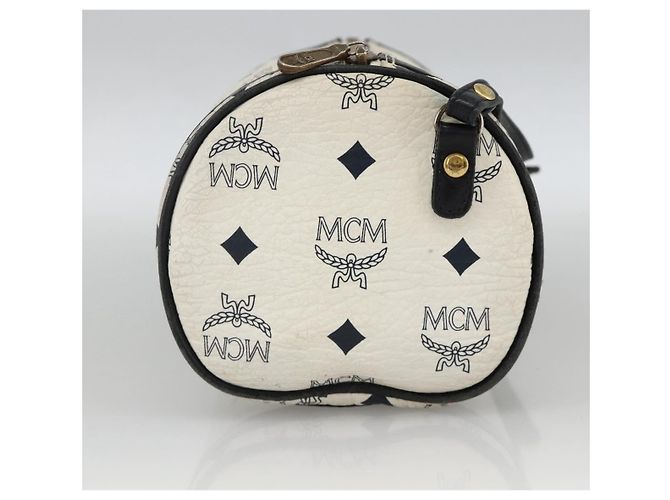 MCM Visetos Leder Weiß - Ansicht 3