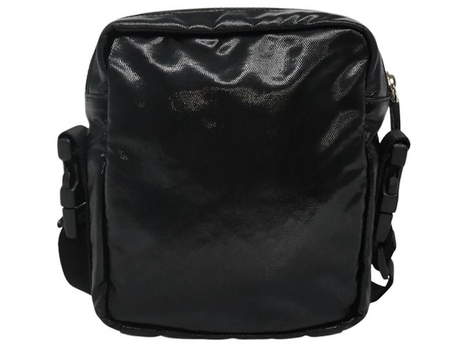 Sac Messenger Chanel Sport Line en Toile Enduite Medium Noir - vue 2