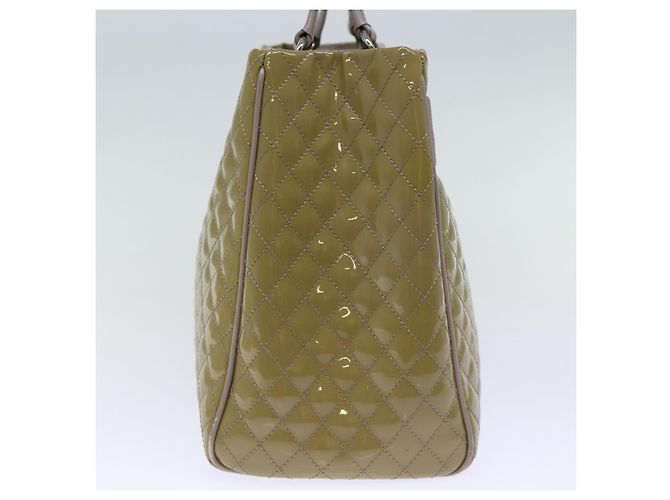 Salvatore Ferragamo Vala in pelle vernice Beige - vista 3