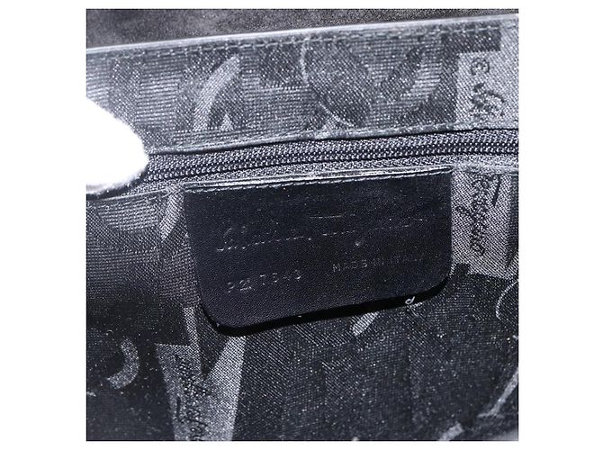 Salvatore Ferragamo Vala Canvas Nero - vista 6